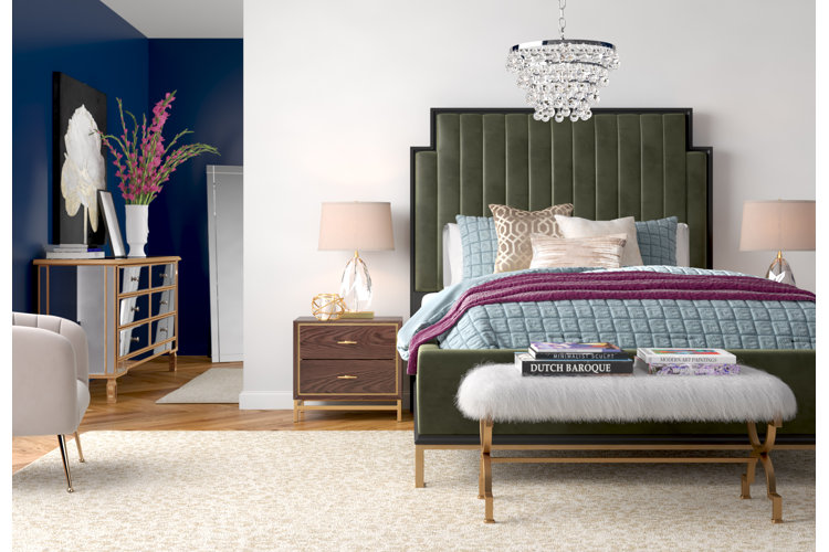 Wayfair store bedroom designs